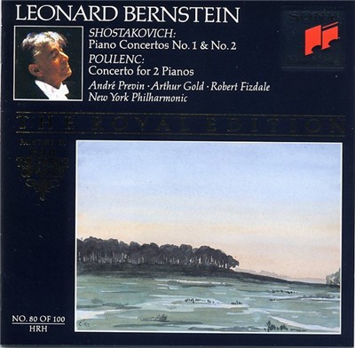 Shostakovich / Poulenc - Bernstein, New York Philharmonic - Piano Concertos No. 1 And No. 2 / Concerto For 2 Pianos download mp3 flac