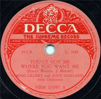 Bing Crosby and Judy Garland - You've Got Me Where You Want Me / Yah-Ta-Ta, Yah-Ta-Ta download mp3 flac