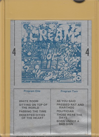 Cream - Wheels Of Fire, Volume 1: In The Studio With Cream download mp3 flac
