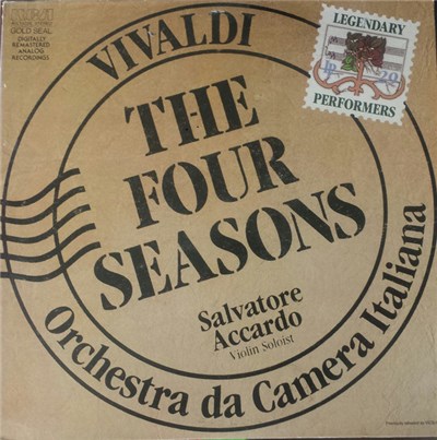 Vivaldi : Salvatore Accardo, Orchestra Da Camera Italiana - The Four Seasons download mp3 flac