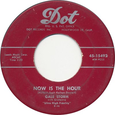 Gale Storm - Now Is The Hour download mp3 flac