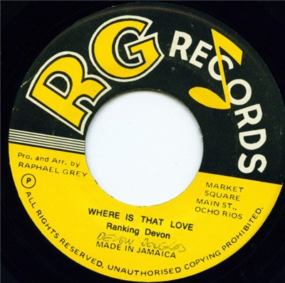 Ranking Devon - Where Is That Love download mp3 flac