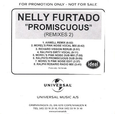 Nelly Furtado - Promiscuous (Remixes 2) download mp3 flac