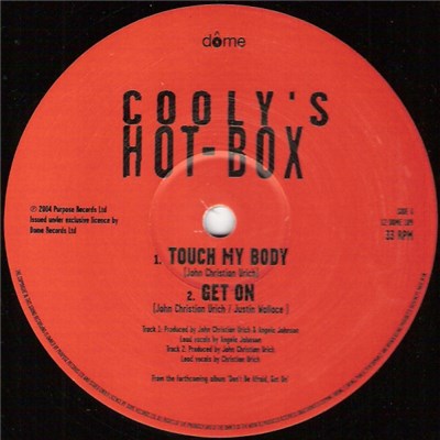 Cooly's Hot Box - Touch My Body download mp3 flac