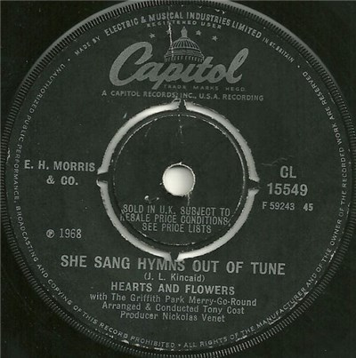 Hearts And Flowers - She Sang Hymns Out Of Tune / Tin Angel (Will You Ever Come Down) download mp3 flac