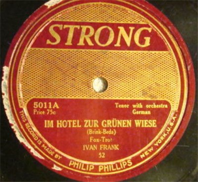 Ivan Frank - Im Hotel Zur Grünen Wiese / Wenn Draussen An Der Havel download mp3 flac