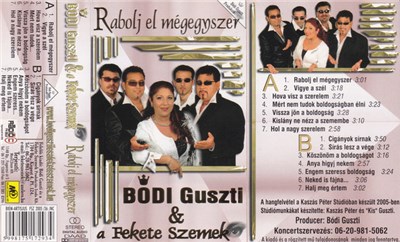 Bódi Guszti & A Fekete Szemek - Rabolj El Mégegyszer download mp3 flac
