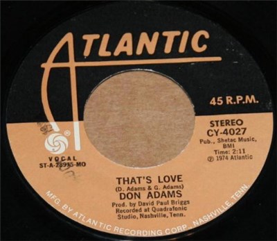 Don Adams - That's Love download mp3 flac