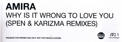 Amira - Why Is It Wrong To Love You (Spen & Karizma Remixes) download mp3 flac