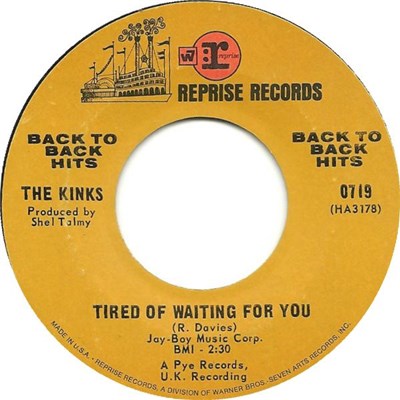 The Kinks - All Day And All Of The Night / Tired Of Waiting For You download mp3 flac
