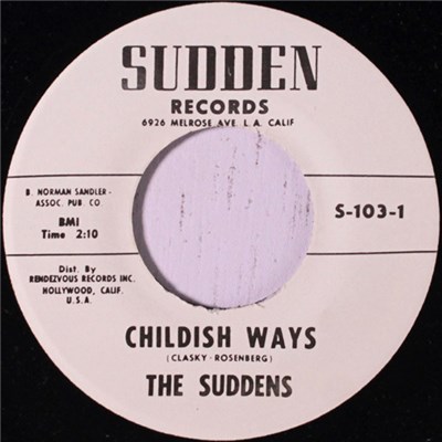 The Suddens - Childish Ways / China Love download mp3 flac