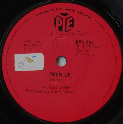 Mungo Jerry - Open Up download mp3 flac