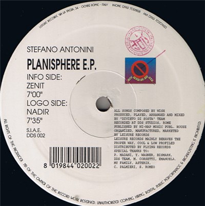 Stefano Antonini - Planisphere E.P. download mp3 flac