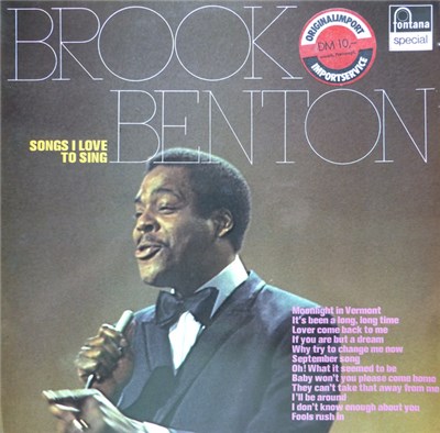 Brook Benton - Songs I Love To Sing download mp3 flac