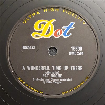 Pat Boone - A Wonderful Time Up There / It's Too Soon To Know download mp3 flac
