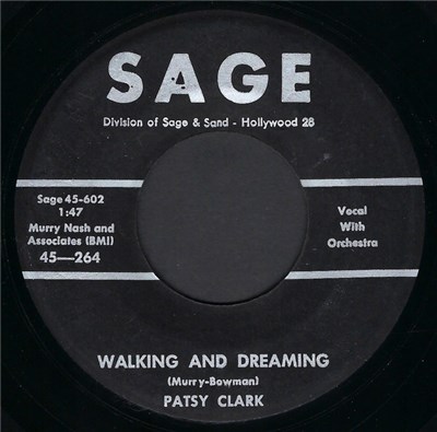 Patsy Clark - Walking & Dreaming / Watcha Do To Me download mp3 flac