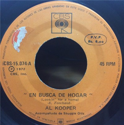 Al Kooper - Lookin' For A Home / The Monkey Time download mp3 flac