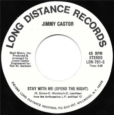 Jimmy Castor - Stay With Me (Spend The Night) / Can't Help Falling In Love With You download mp3 flac