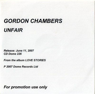 Gordon Chambers - Unfair download mp3 flac