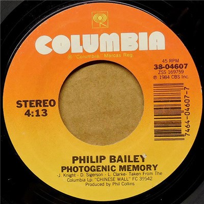 Philip Bailey - Photogenic Memory download mp3 flac