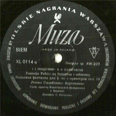 I. J. Paderewski / C. Franck / F. Chopin - Регина Смендзянка - Fantazja Polska / Wariacje Symfoniczne / 3 Walce download mp3 flac