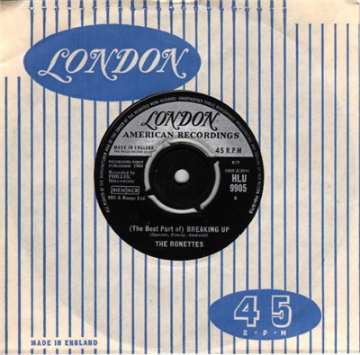 Ronettes, The / Phil Spector Group, The - (The Best Part Of) Breaking Up / Big Red download mp3 flac