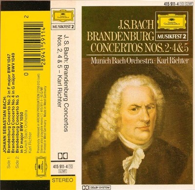 J.S. Bach, Munich Bach Orchestra, Karl Richter - Brandenburg Concertos Nos. 1, 3 & 6 download mp3 flac