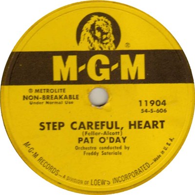 Pat O'Day - Step Careful, Heart / Earth Angel download mp3 flac