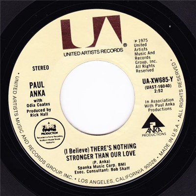 Paul Anka - (I Believe) There's Nothing Stronger Than Our Love download mp3 flac