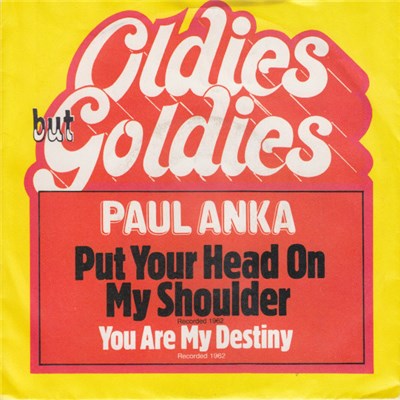 Paul Anka - Put Your Head On My Shoulder / You Are My Destiny download mp3 flac