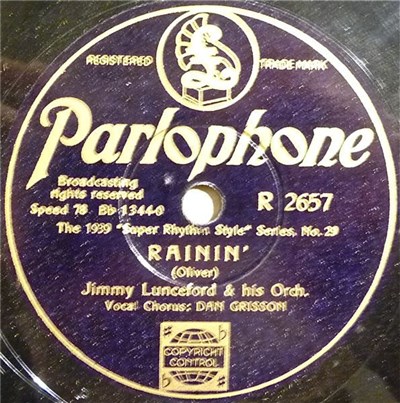 Jimmy Lunceford & His Orch. - Rainin' / Le Jazz Hot download mp3 flac