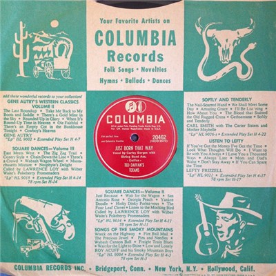 Ted Daffan's Texans - Just Born That Way / Two Of A Kind download mp3 flac