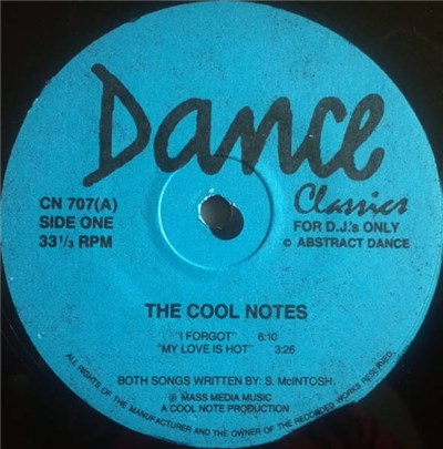 The Cool Notes - I Forgot / My Love Is Hot / You're Never Too Young / In Your Car download mp3 flac