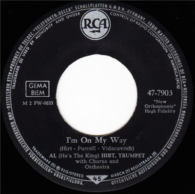 Al (He's The King) Hirt - I'm On My Way / Perky download mp3 flac