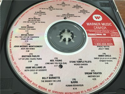 Various - Warner Music Canada July 1993 -Vol.179 download mp3 flac