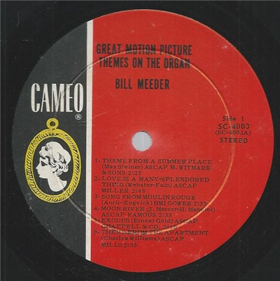 Bill Meeder - Great Motion Picture Themes On The Organ (Great Movie Themes On The Organ) download mp3 flac