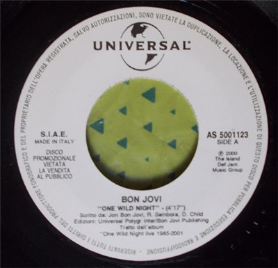 Bon Jovi / Alex Britti - One Wild Night / Io Con La Ragazza Mia Tu Con La Ragazza Tua download mp3 flac