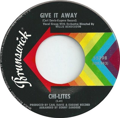 Chi-Lites - Give It Away download mp3 flac