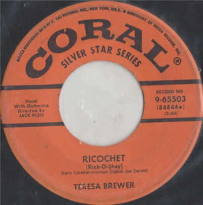 Teresa Brewer - Ricochet (Rick-O-Shay) / Till I Waltz Again With You download mp3 flac