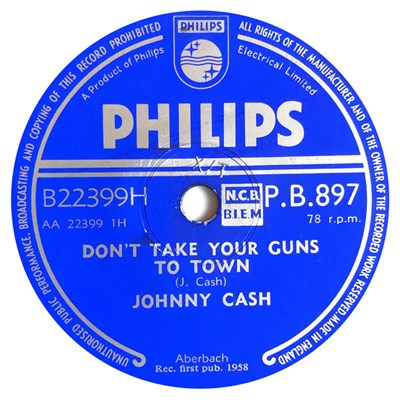 Johnny Cash - Don't Take Your Guns To Town download mp3 flac