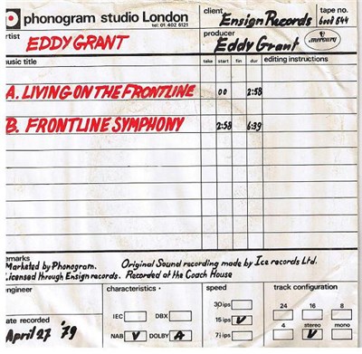 Eddy Grant - Living On The Frontline download mp3 flac