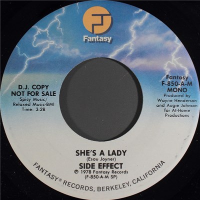 Side Effect - She's A Lady download mp3 flac