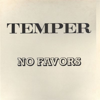 Temper - No Favors download mp3 flac