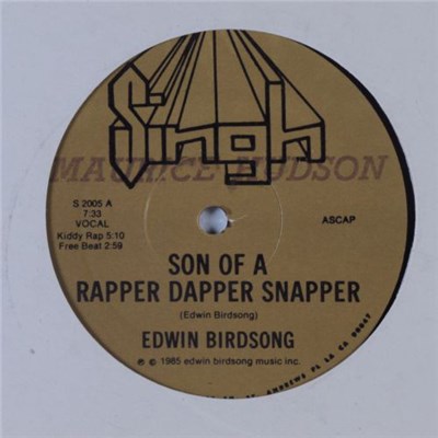 Edwin Birdsong - Son Of A Rapper Dapper Snapper download mp3 flac