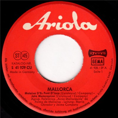 Agrup. Folklórica "Aires Mallorquins" de Palma De Mallorca - Mallorca download mp3 flac
