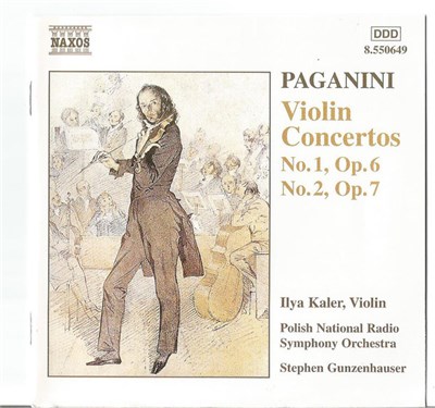 Paganini, Polish National Radio Symphony Orchestra, Stephen Gunzenhauser - Violin Concertos No 1, Op. 6 & No. 2, Op. 7 download mp3 flac
