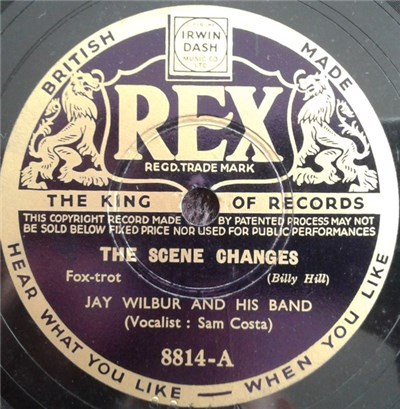Jay Wilbur And His Band - The Scene Changes / I'm A Learner In Love download mp3 flac