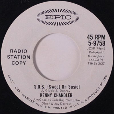 Kenny Chandler - S.O.S. (Sweet On Susie) / Come Softly To Me download mp3 flac