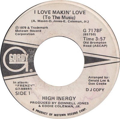 High Inergy - I Love Makin' Love (To The Music) download mp3 flac