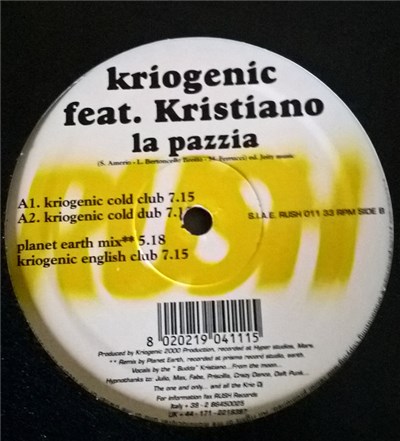 Kriogenic & Kristiano - La Pazzia download mp3 flac